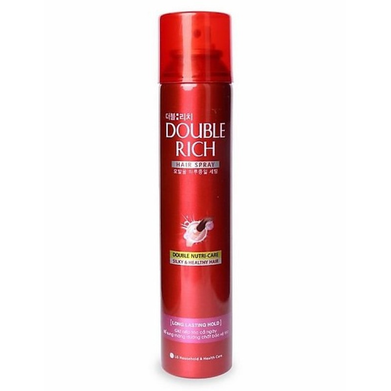 Keo giữ nếp tóc Double Rich Hair Spray 170ml giá rẻ