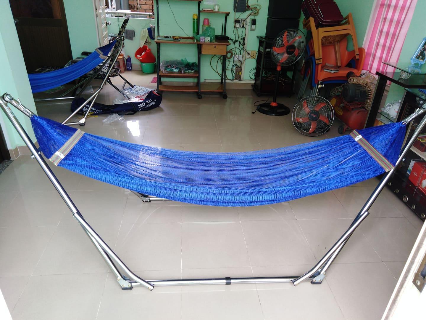 Bộ Khung Võng Xếp Xi INOX Ban Mai ( gồm lưới lớn và rộng)