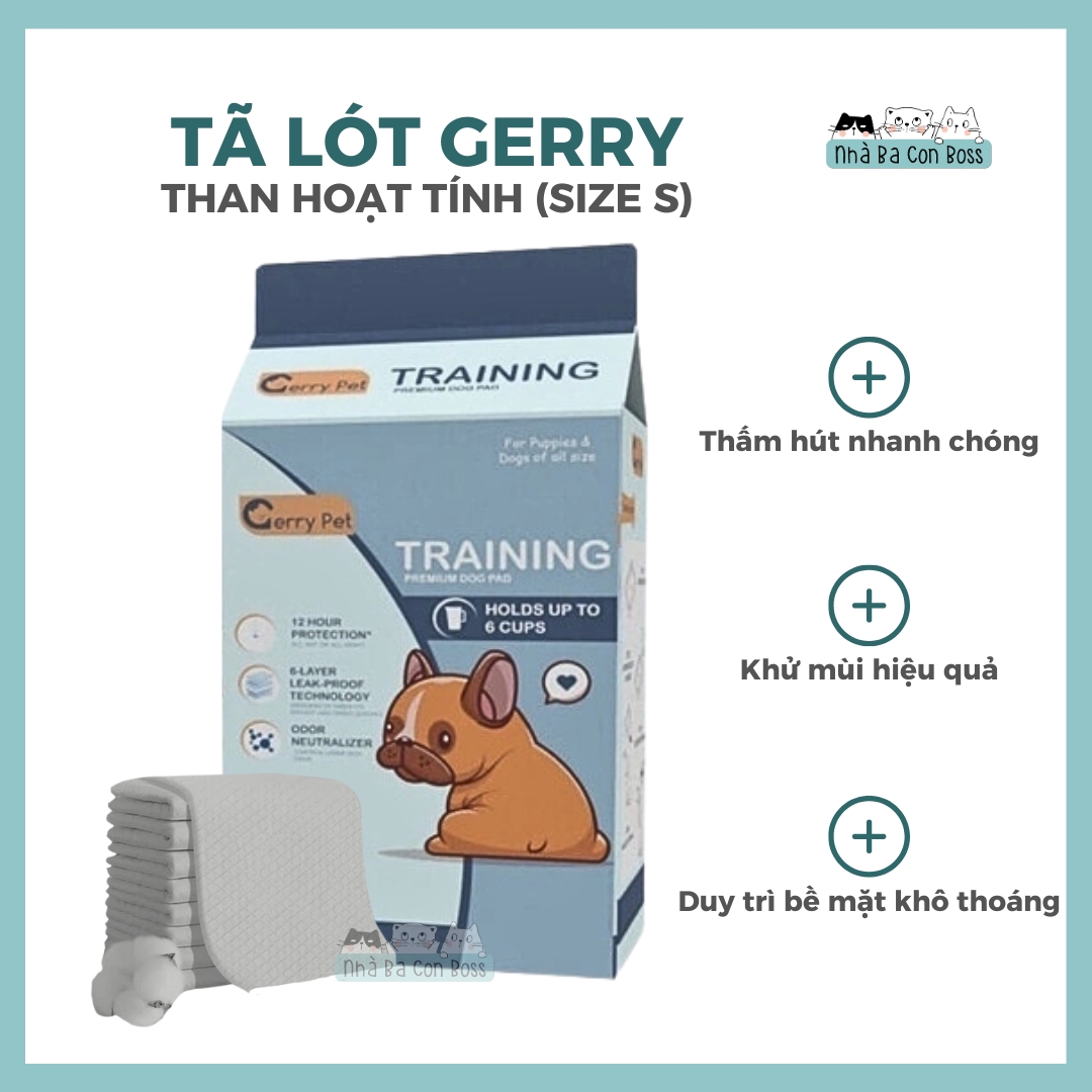 [Phụ Kiện] Tã Lót Gerry Cho Mèo/ Chó 1 Miếng Lẻ