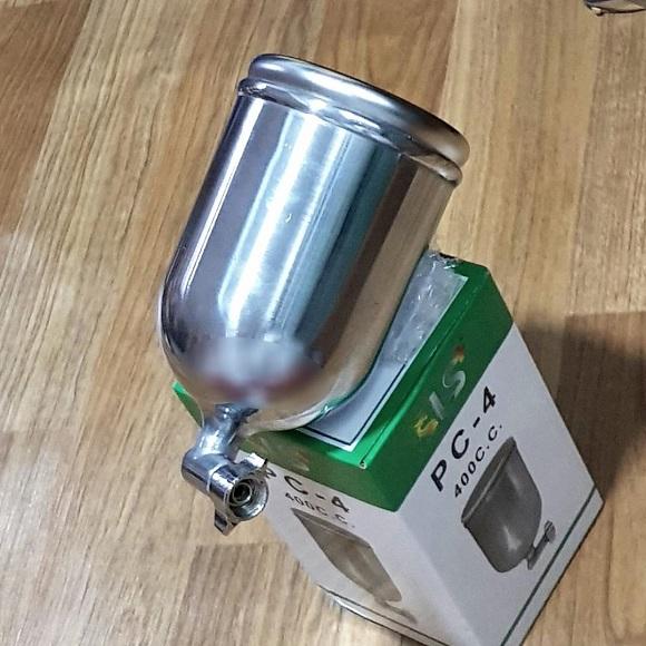 Bình đựng sơn dùng cho đầu phun sơn k3 dung tích 400cc
