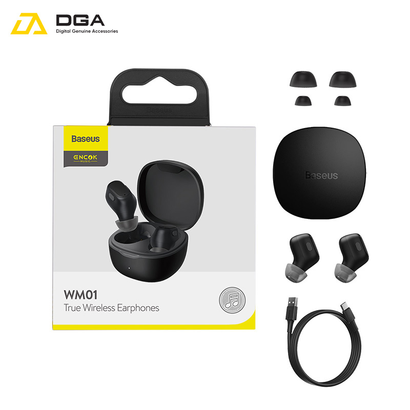 Tai nghe Bluetooth Baseus Encok True Wireless Earphones WM01