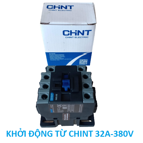 KHỞI ĐỘNG TỪ CONTACTOR CHINT NXC-32A 380V