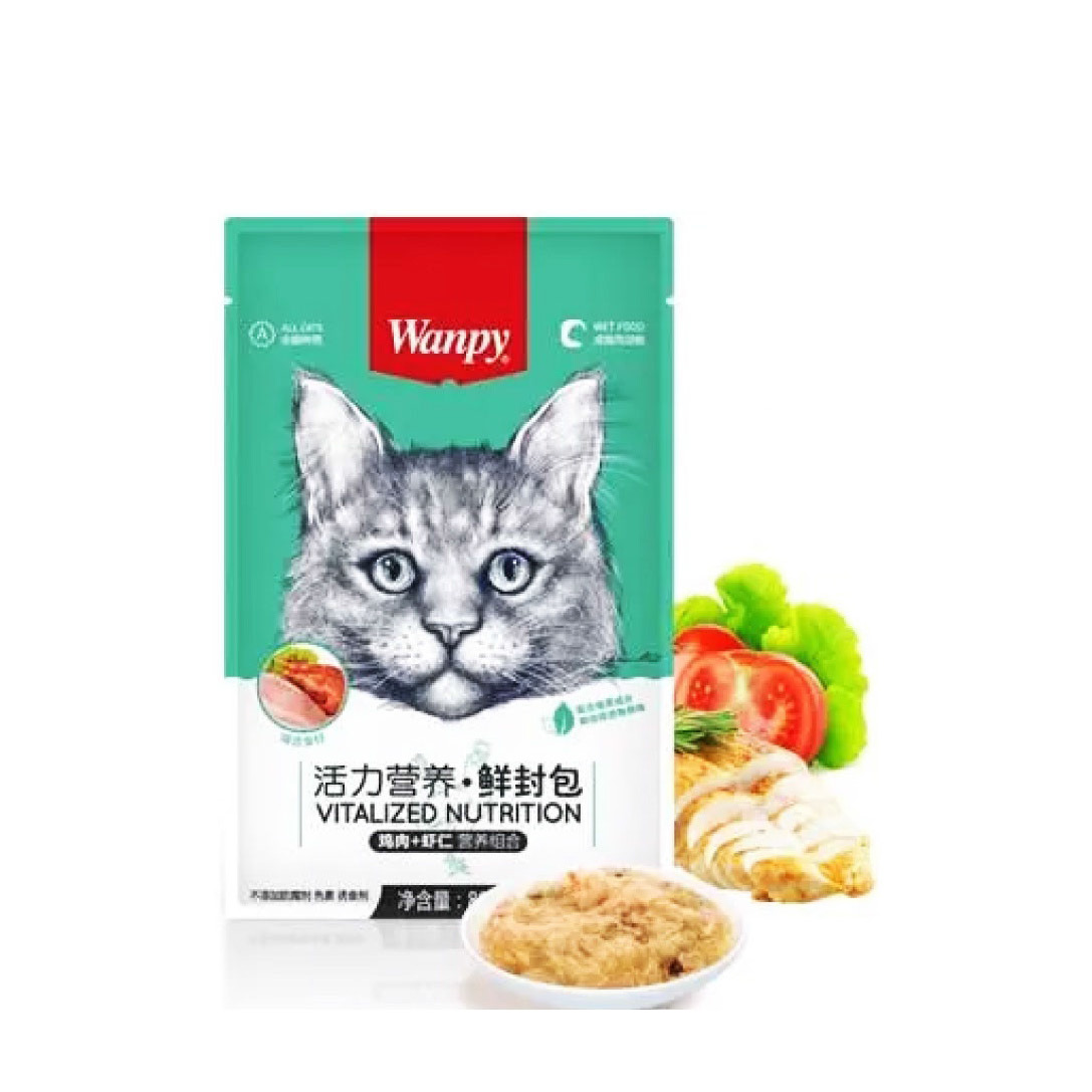 Pate Wanpy Pate cho mèo gói 80G