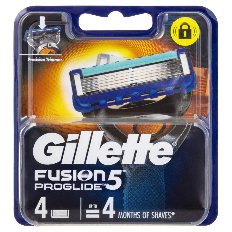 Hộp lưỡi dao cạo râu Gillette 5 lưỡi Fusion Proglide( xả kho sale mạnh) cao cấp