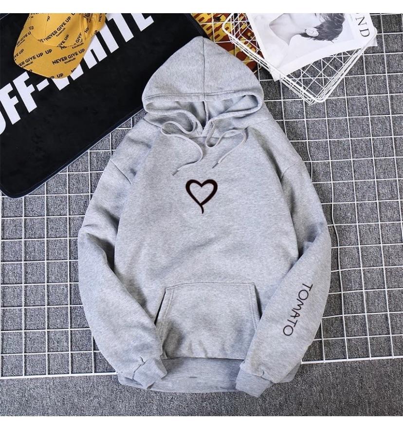 [HCM]Áo hoodie nam nữ trái tim cặp đôi