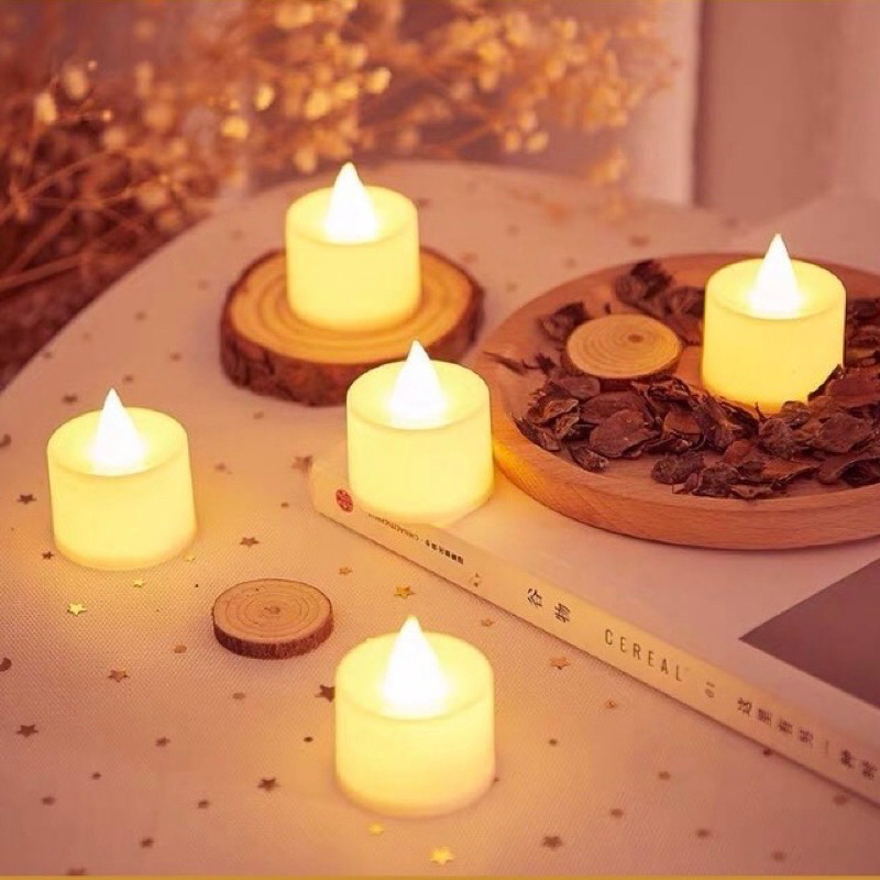 Nến điện tử có pin sẵn, Nến điện tử LED