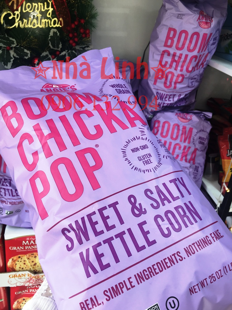 Bắp rang bơ Boom Chicka Pop 709gr nhập mỹ