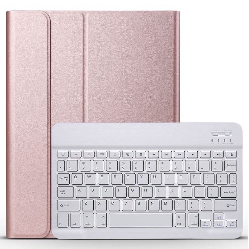 Bao da kèm bàn phím samsung tab s7, tab s7 fe, tab s7+ plus, tab s8, tab s8+ plus smart keyboard kết nối bluetooth thông minh, có vị trí cài bút tiện lợi