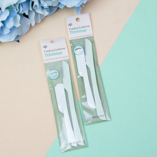 Bộ 2 Dao Cạo Lông Mày THE FACE SHOP Folding Eyebrow Trimmer