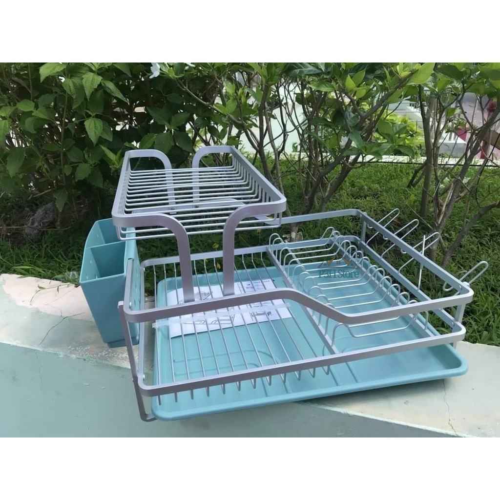 Kệ Úp Chén Bát 2 Tầng Lock&Lock LDR204 (cam kết hàng chính hãng)