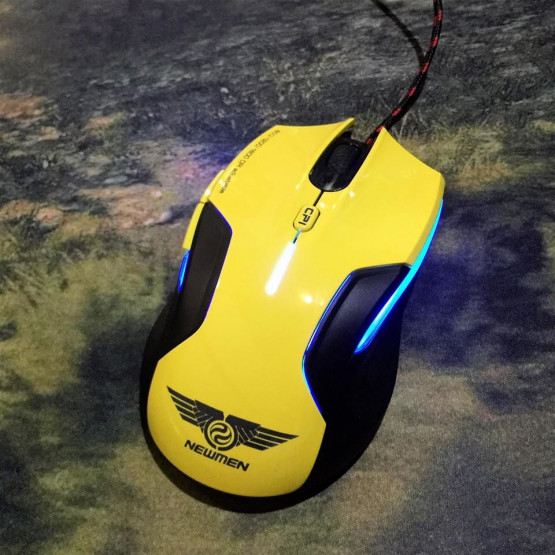 [HCM]Chuột Newmen N500 Plus (Vàng)