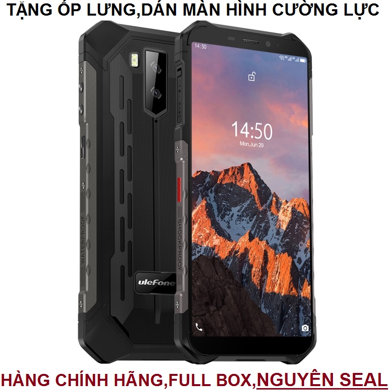 [HCM]Điện thoại Ulefone  Armor X5 Pro (chống nướcchống va đậpRam 4GBRom 64GbAndroid 10 )