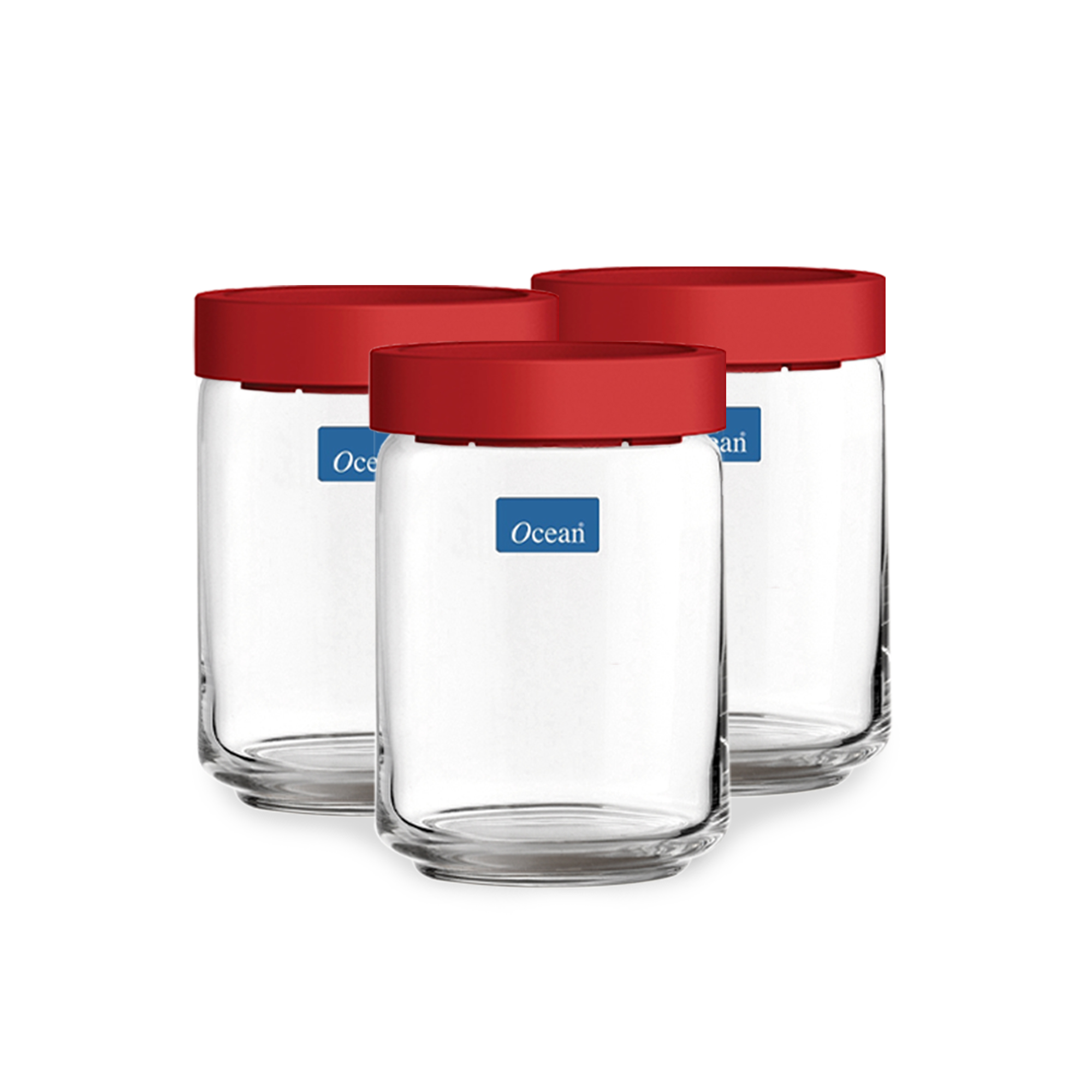 Bộ 3 hũ thủy tinh Rego 650ml