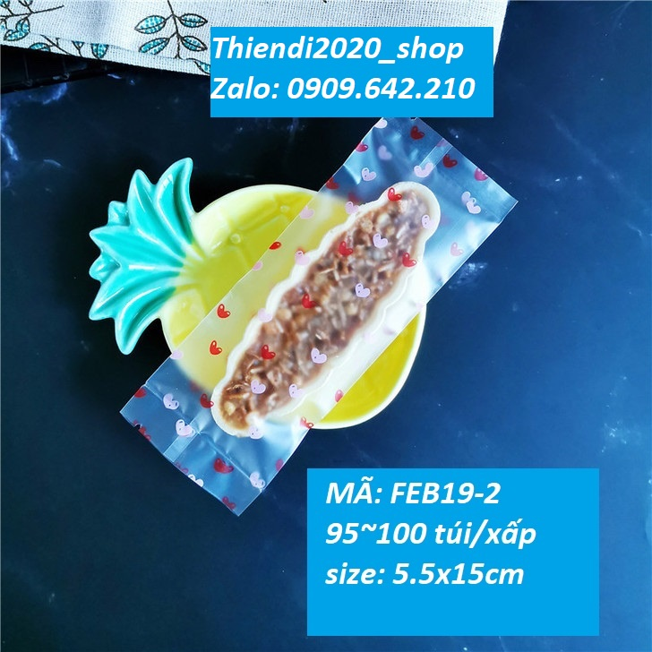 Feb19-túi nylon đựng bánh thuyền 5.5*15cm