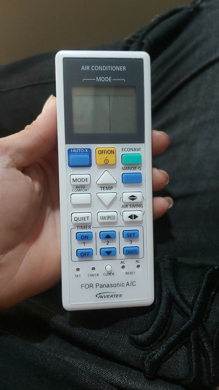 Khiển điều hòa panasonic inveter 1 chiều
