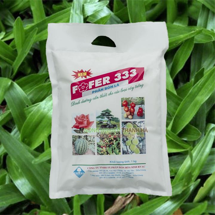 Phân bón lá fofer 333 tốt rễ xanh cây - gói 1kg