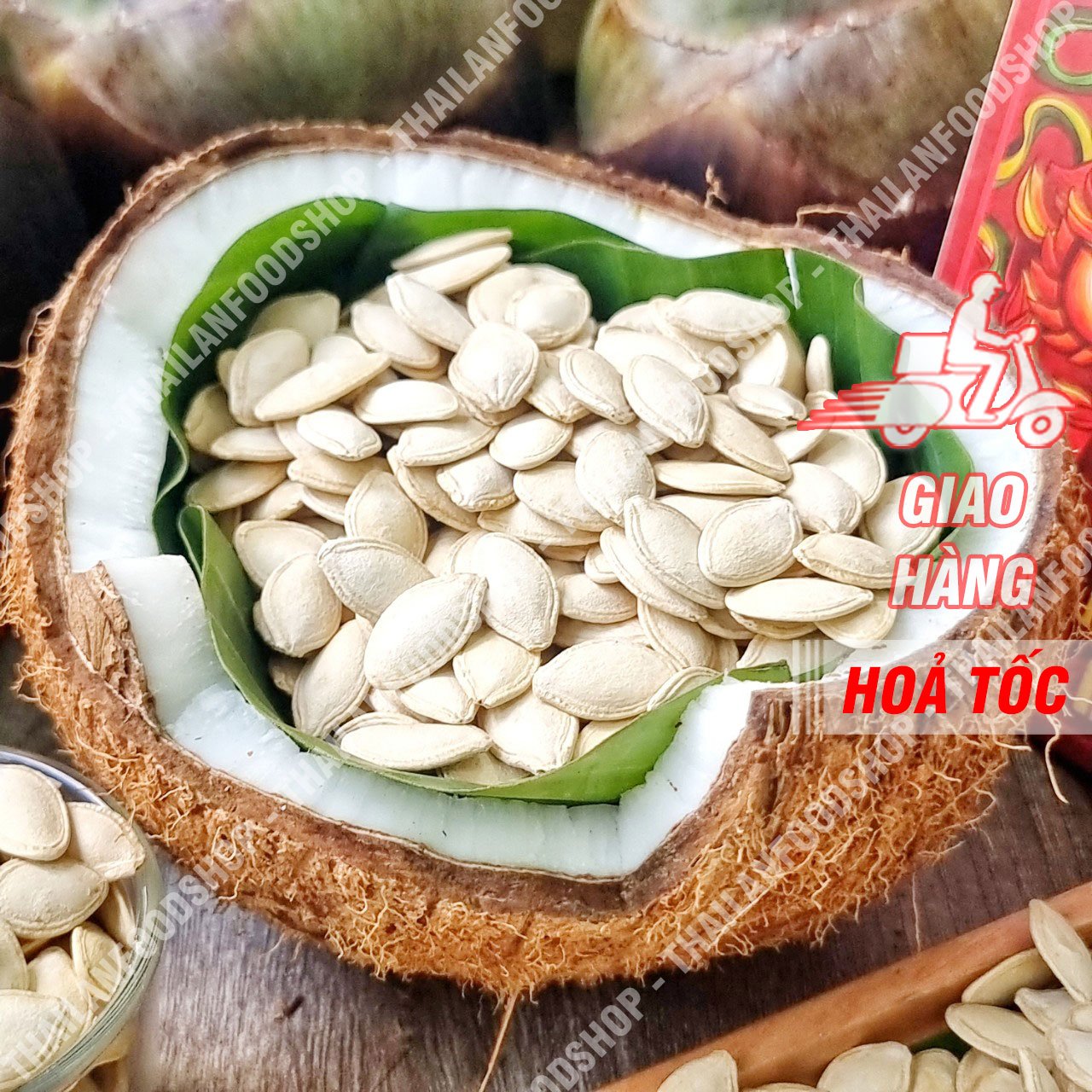 Hạt Bí Ngô Rang Tay Duy Ký - Lon 350Gr