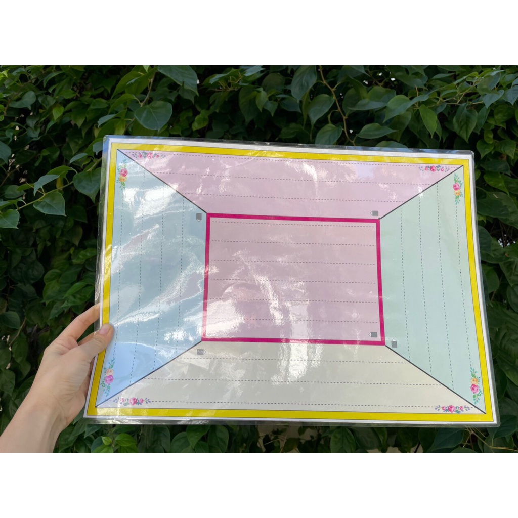 Khăn trải bàn A2-A3 một mặt và hai mặt. Ép plastic bền đẹp.