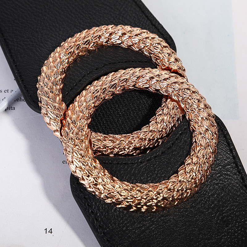 Thắt lưng - Dây nịt nữ co dãn bản to dễ thương