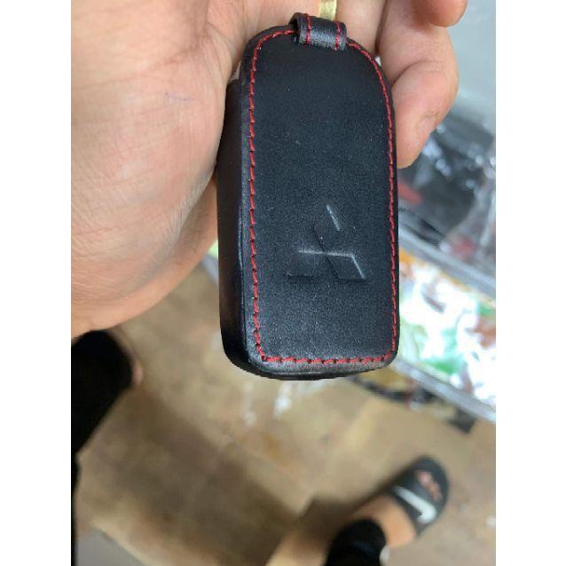 Bao da chìa khóa xe MITSU Xpander 2018-2019 2020 - 2021 mẫu đen .