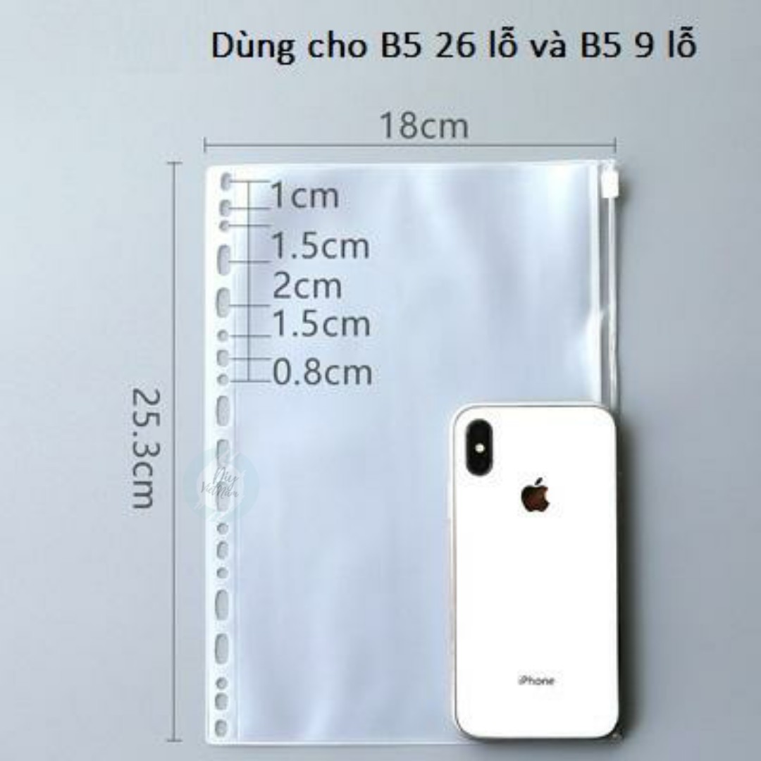[HCM]TÚI ZIP ĐỰNG TIỆN ÍCH CHO PLANNER