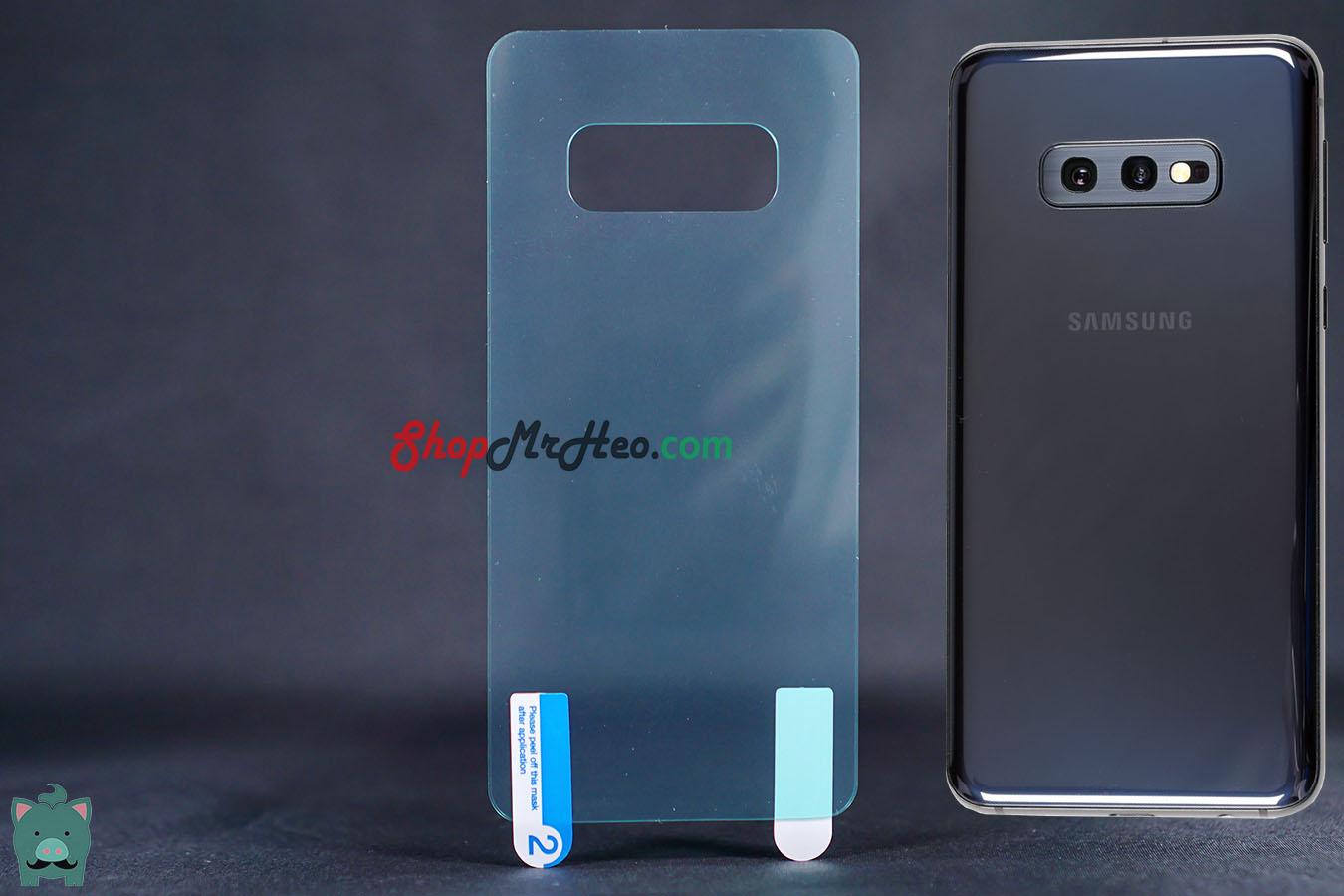 [HCM]Dán Dẻo TPU Full Mặt Sau Lưng Samsung Galaxy S10e