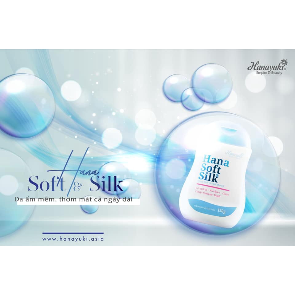 Dung Dịch Vệ Sinh Phụ Nữ Hanayuki_Hana Soft Silk