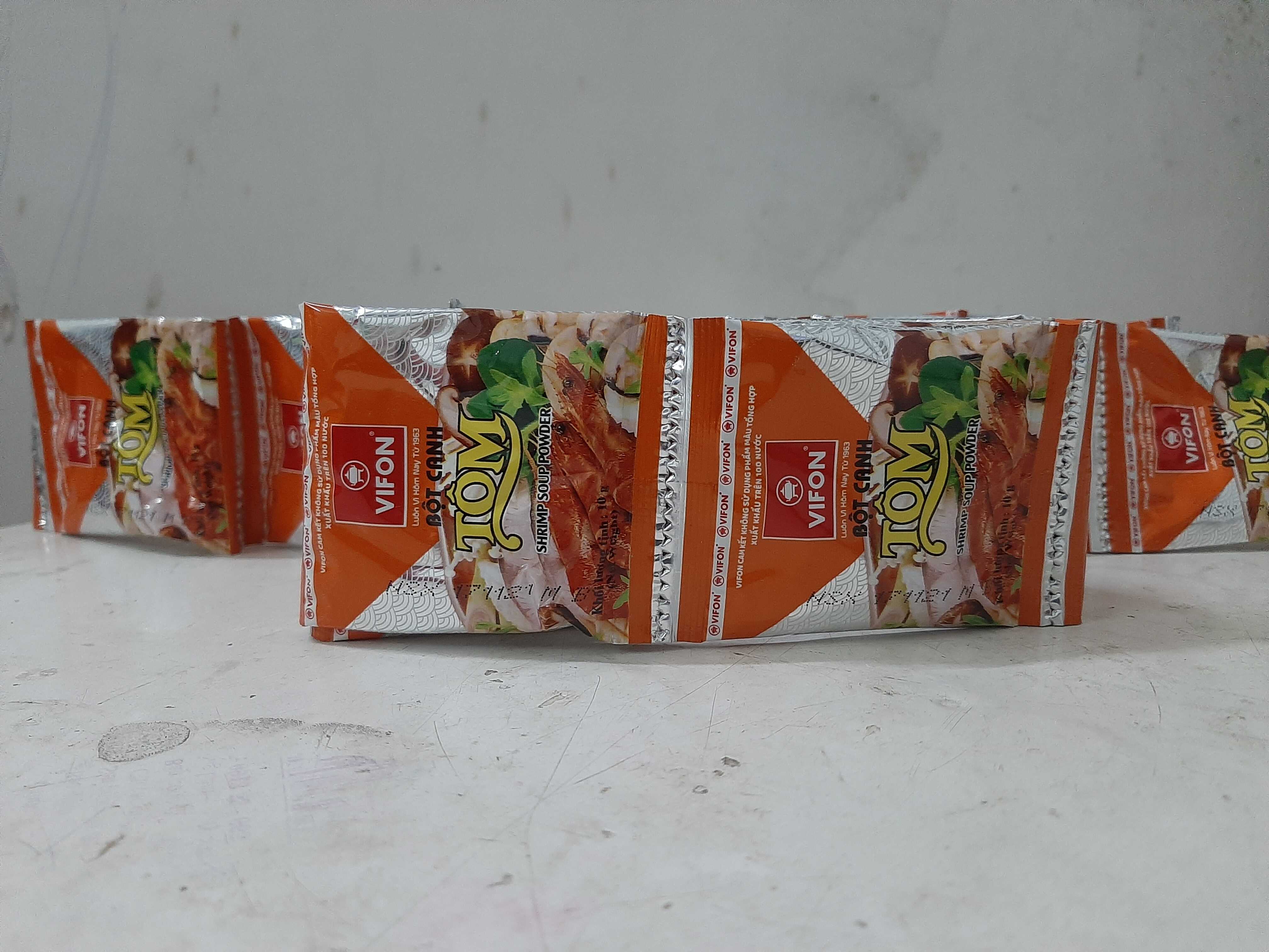 DÂY 10 GÓI BỘT CANH TÔM VIFON