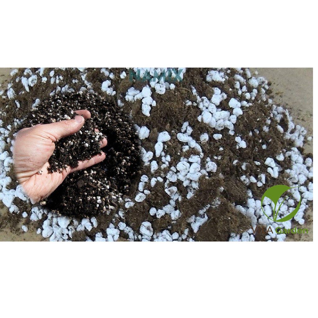 Đá Perlite - Đá Trân Châu Trồng Cây,Thủy Canh Trang Trí, Size 3 - 7mm (Gói 100gr)