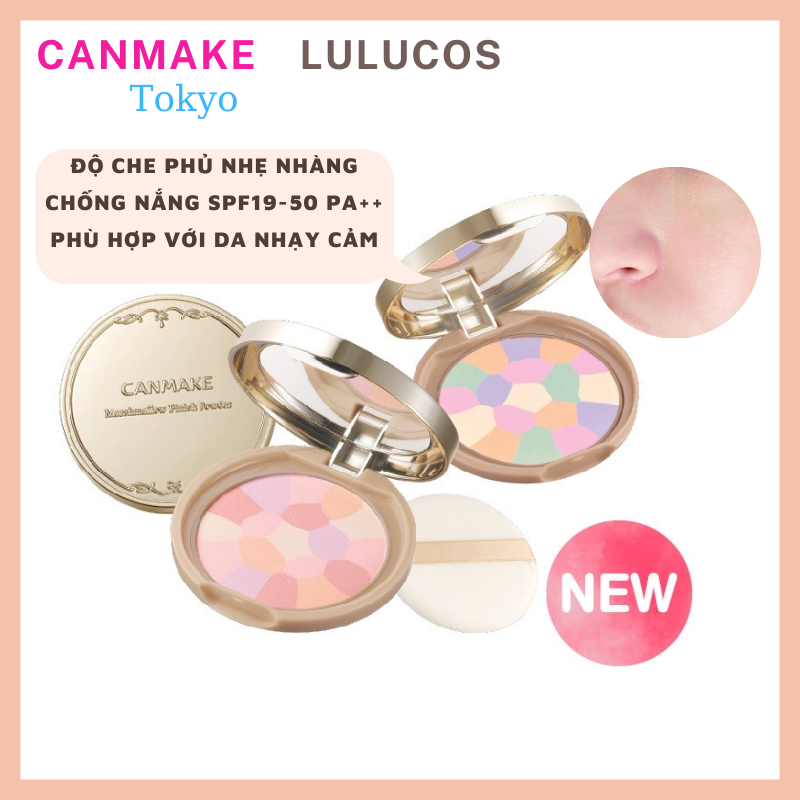 Phấn Phủ Đa Sắc Canmake Marshmallow Ablloom Nhật Bản