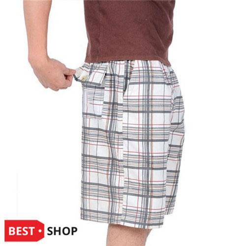[HCM]Quần Short Nam Caro Chất Cotton Đẹp