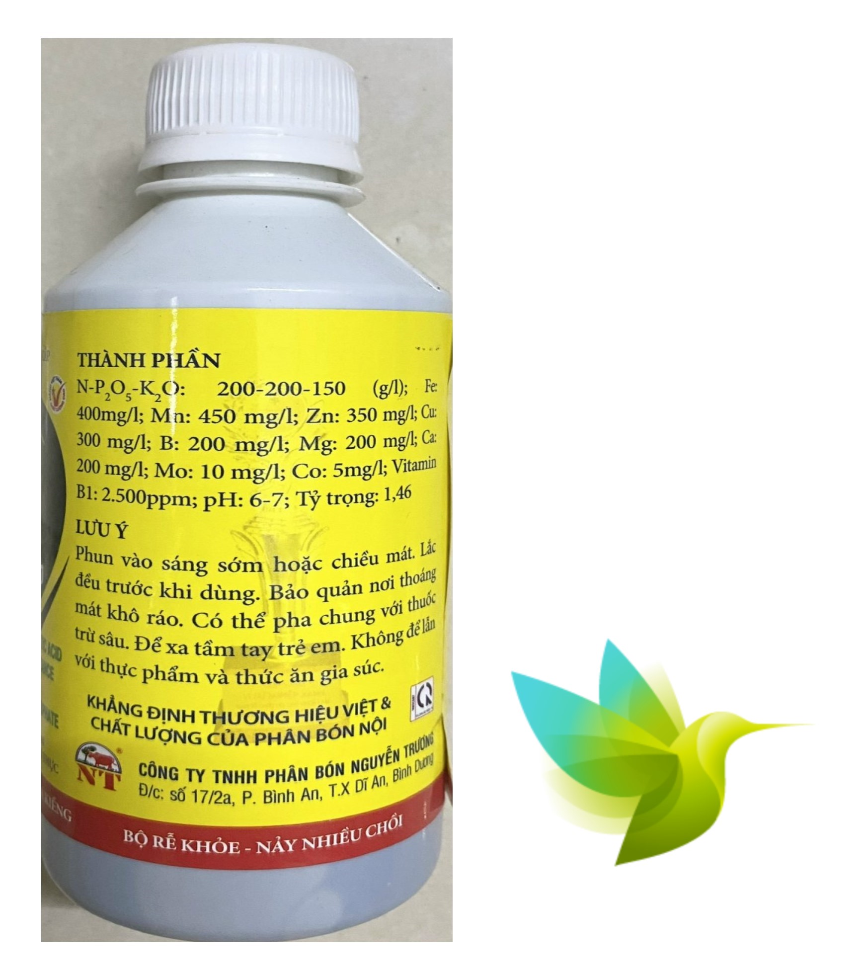 B-1 NT Vitamin Phân Bón lá Đậm đặc cao cấp - #095A# 250ml