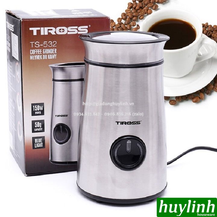 Máy xay cà phê Tiross TS530 - TS532 - 150W