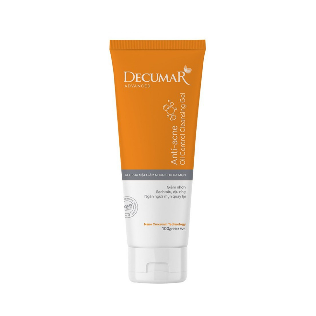 Gel rửa mặt ngừa mụn Decumar Clean