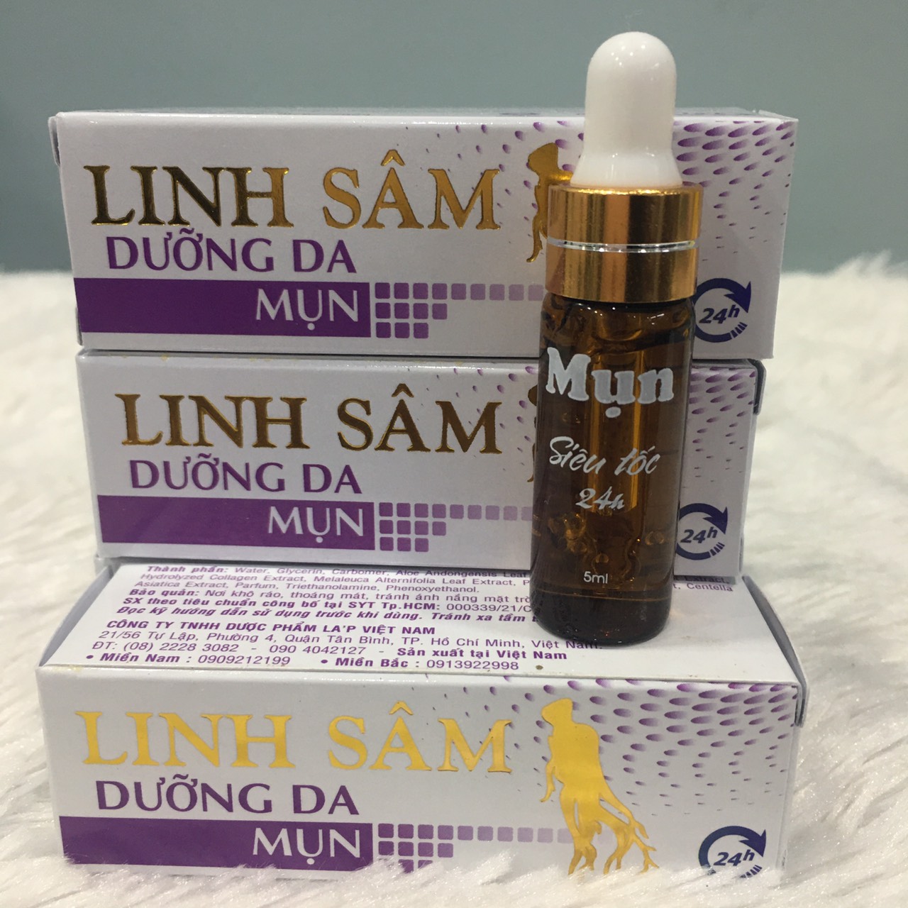 Gel chấm mụn siêu tốc Linh Sâm