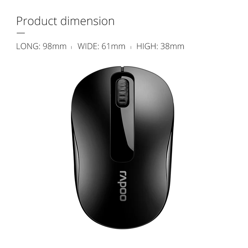 Chuột không dây Rapoo M219 Silent - Chính hãng