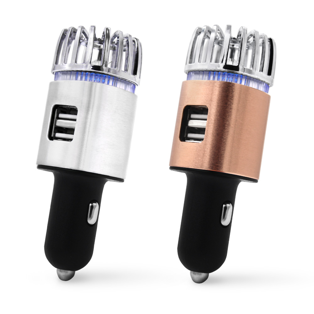 >> SO SÁNH GIÁ MÁY KHỬ MÙI XE OTO | Shopee Lazada Sendo Tiki 36 Máy lọc không khí IONKINI kiêm Tẩu sạc oto xe hơi 2 USB (khử mùi, làm sạc không khí)