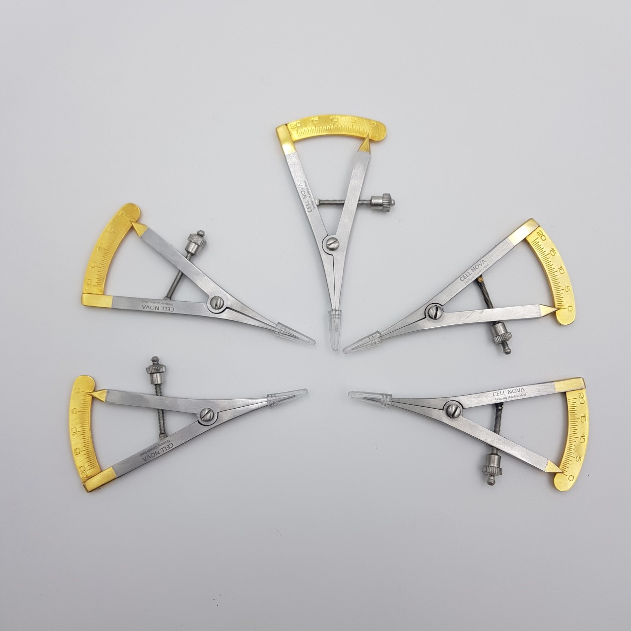 Castroviejo caliper 20cm - Thước đo mắt CELL NOVA - Compa đo mắt Parkistan