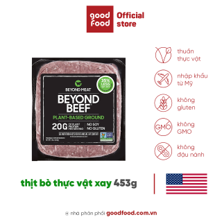 Thịt bò chay từ thực vật (thịt bò xay chay) 453g - Beyond Beef Plant-Based Ground 453g thumbnail