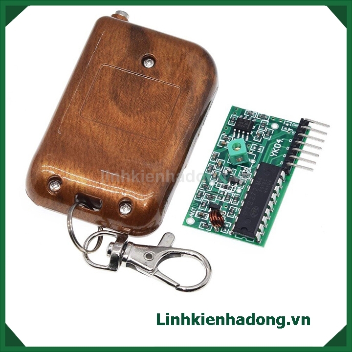 Mạch Thu RF 315Mhz PT2272-M4 + Remote 4 Kênh
