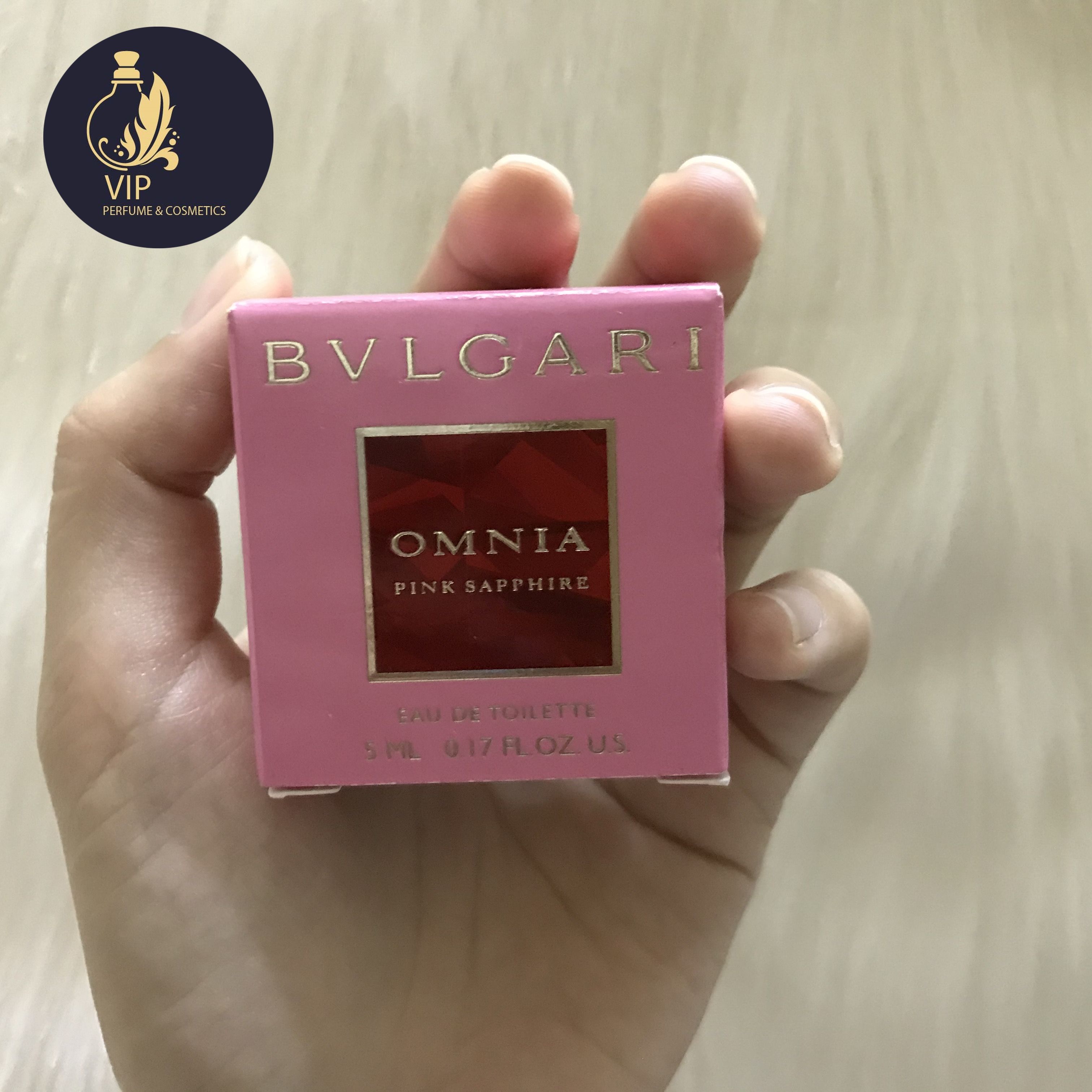 [HCM]Nước hoa nữ Bvlgari Omnia Pink Sapphire EDT 5ml