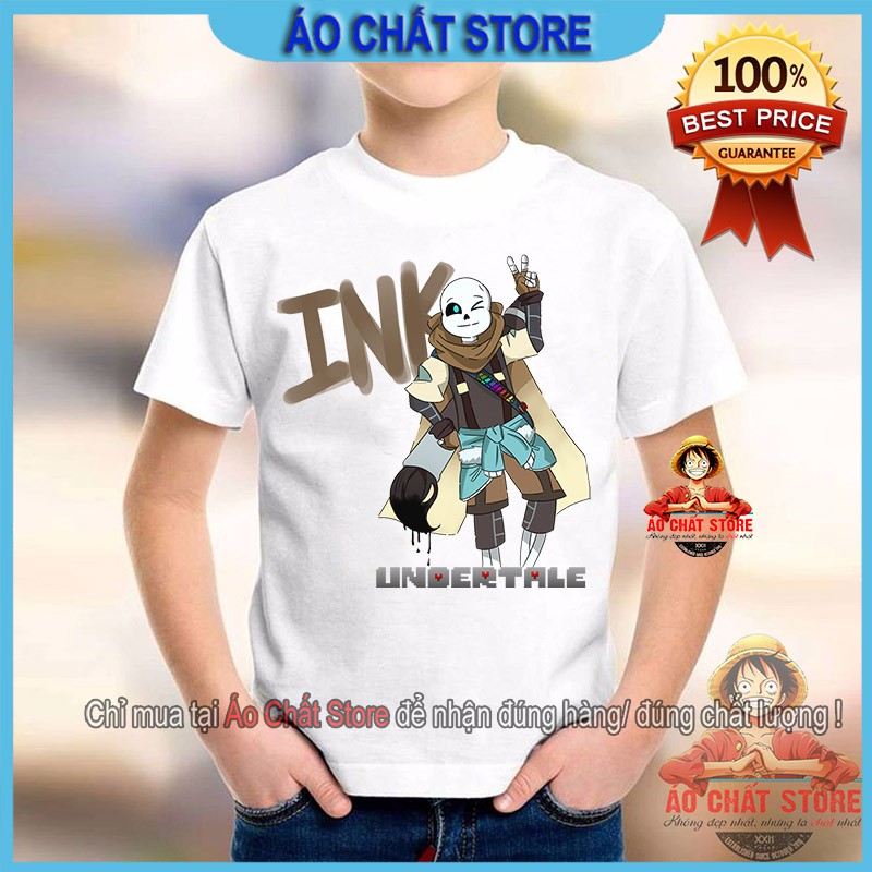 Áo thun Sans Undertale Ink Error nhiều mẫu | Áo trẻ em Sans/./