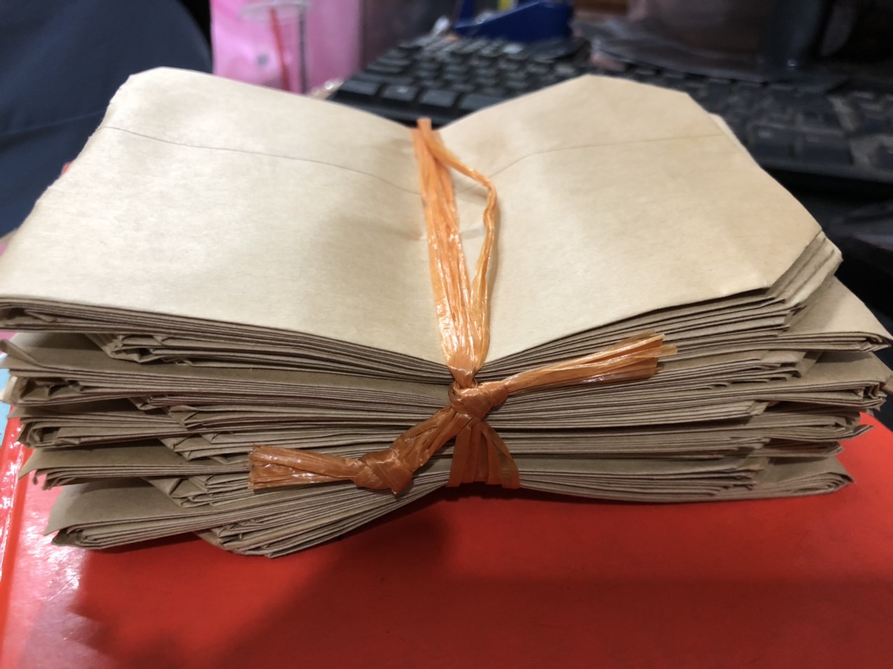 100 túi giấy xi măng kraft t0,5kg