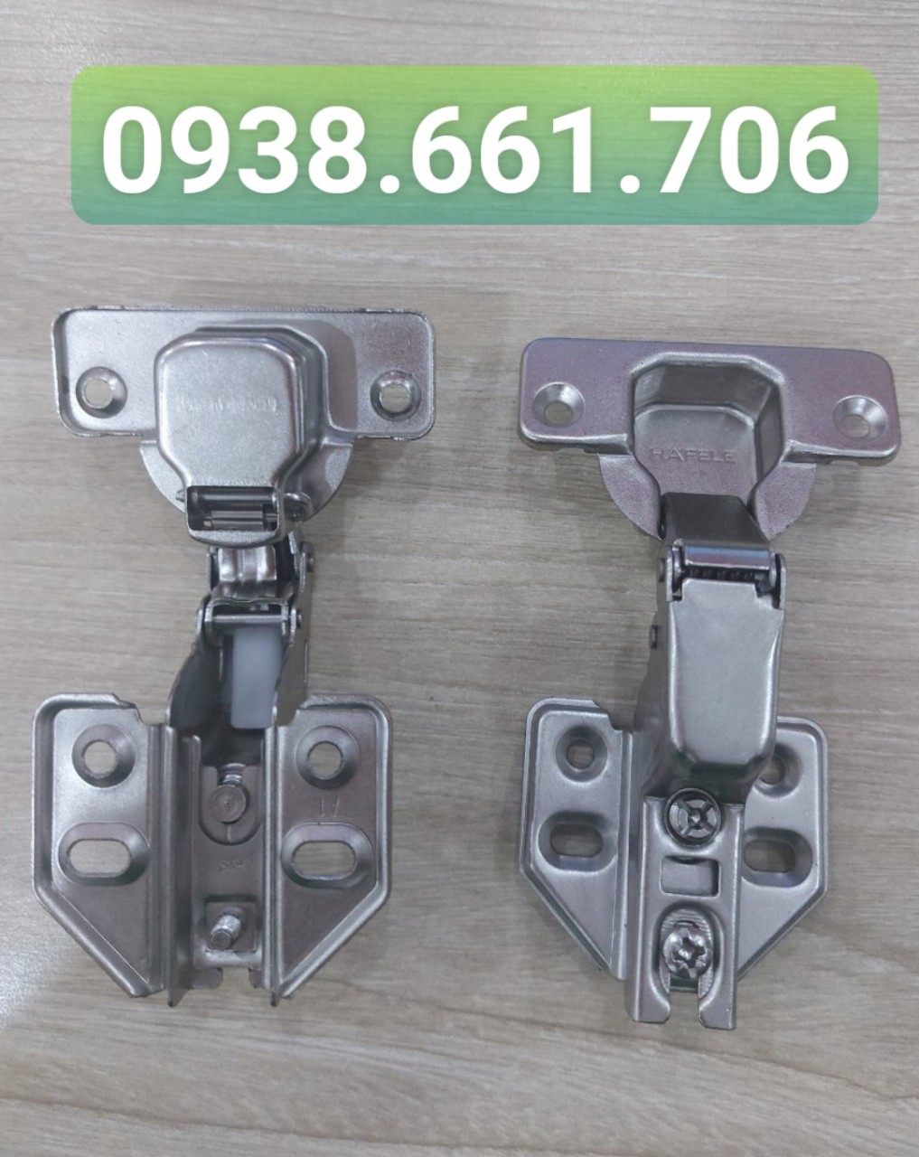 BẢN LỀ GIẢM CHẤN HAFELE THẲNG/ CONG ÍT/ CONG NHIỀU