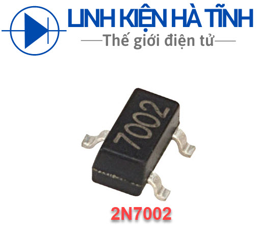 30 CON MOSFET dán N-CHANNEL 2N7002 7002 2W 0.13A 40V SOT-23 mới chính hãng LRC 100%