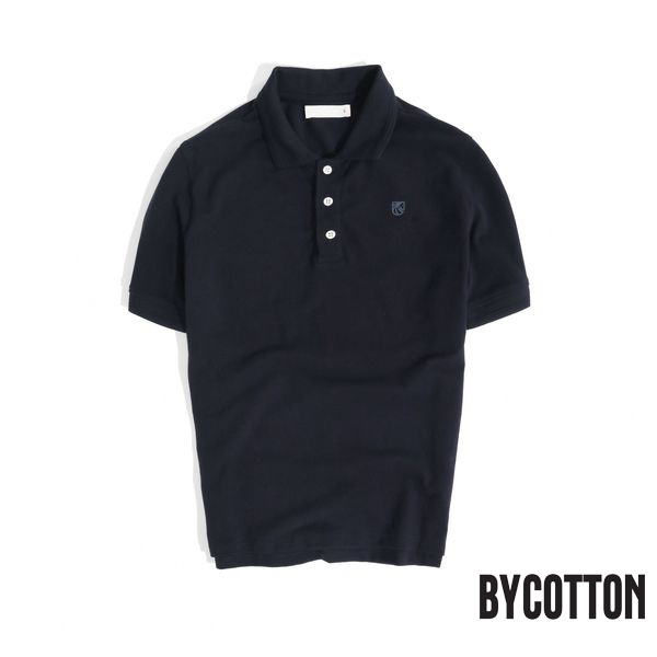 Áo Thun Nam Cao Cấp Polo Cổ Bẻ Xanh Đen Premium Navy Basic BY COTTON