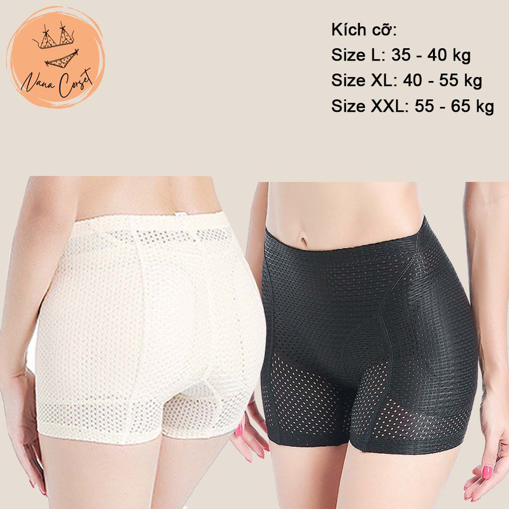 Quần độn hông và mông cạp thấp thông hơi - M6514