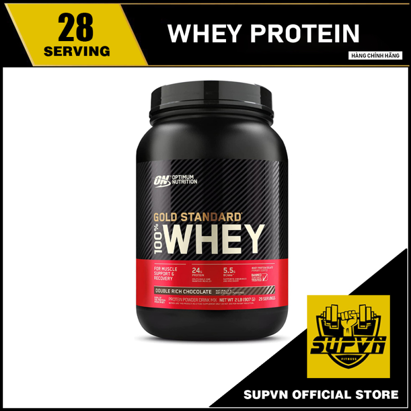 On Whey Gold 2lbs - Thực phẩm bổ sung hỗ trợ tăng cơ Whey Protein On Gold Standard nhập khẩu