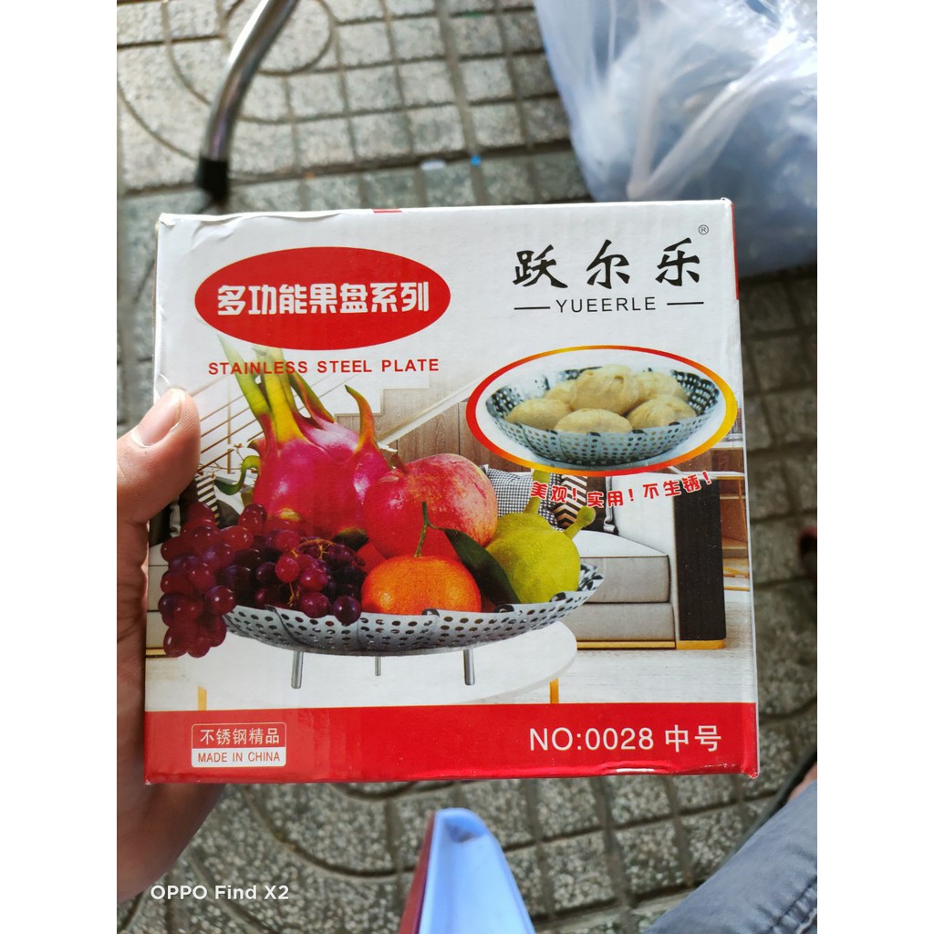 [HCM]Vĩ Hấp Inox Bung Xòe
