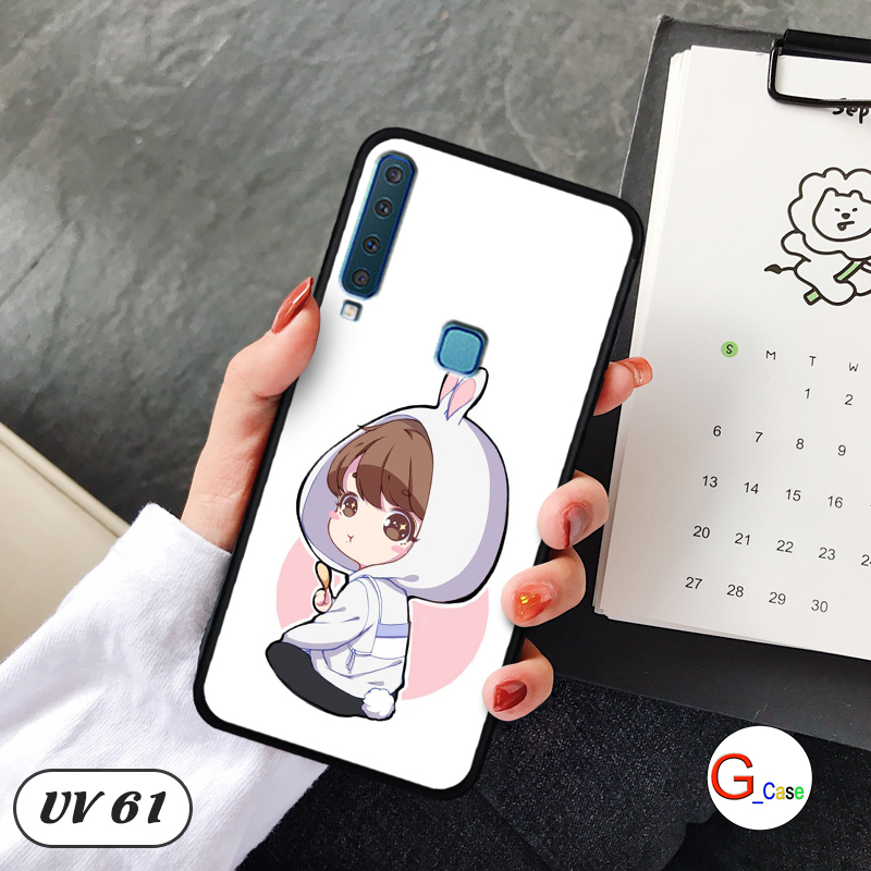 Ốp điện thoại samsung galaxy a9 2018 - lưng nhám viền dẻo
